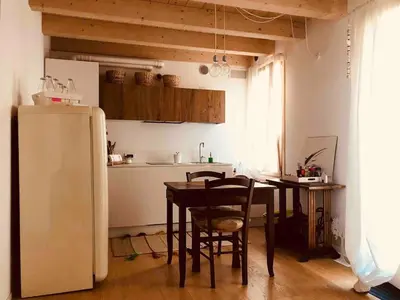 Cucina o angolo cottura di Casa Wabi Venice Mestre