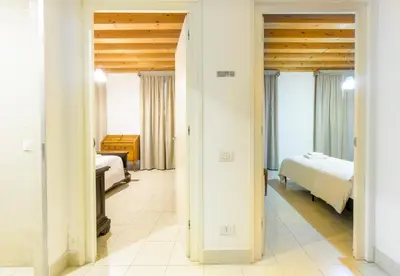 Letto o letti in una camera di Modern Arch by Sarlux