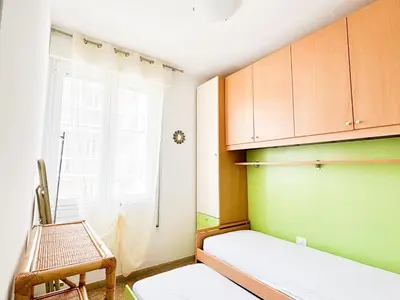 Letto o letti in una camera di Due Camere, Vicino al Mare, CONDOMINIO RIO