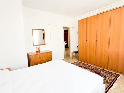 Letto o letti in una camera di Due Camere, Vicino al Mare, CONDOMINIO RIO