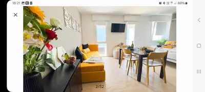 TV o dispositivi per l'intrattenimento presso Bagatela suites and flat, Attico Laguna e Mare