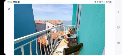 Balcone o terrazza di Bagatela suites and flat Duplex laguna e mare