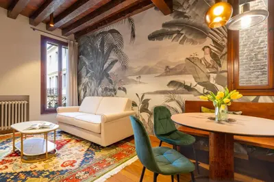 Area soggiorno di Nobilis Apartment