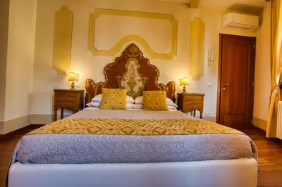 Letto o letti in una camera di TIEPOLO vicino Piazza San Marco