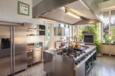 Cucina o angolo cottura di Villa del Cavaliere Berico