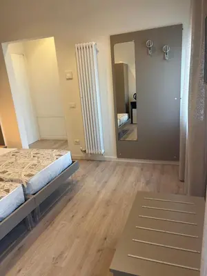Letto o letti in una camera di Studio Venice Mestre Centrale