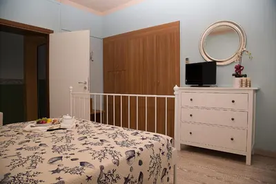 Letto o letti in una camera di Hotel Umberto
