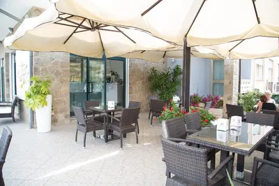 Patio o area all'aperto di Hotel Umberto