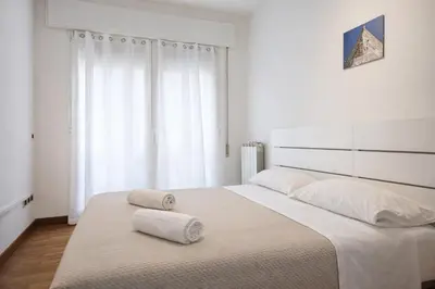 Letto o letti in una camera di Ca' Carducci