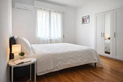 Letto o letti in una camera di Ca' Carducci