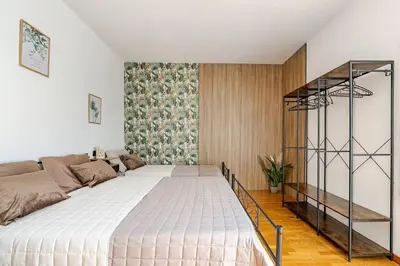 Letto o letti in una camera di Venice Home vicino aeroporto di Venezia e H Farm college parcheggio gratuito