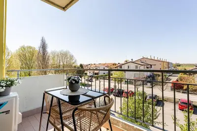 Balcone o terrazza di Venice Home vicino aeroporto di Venezia e H Farm college parcheggio gratuito