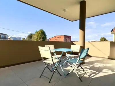 Balcone o terrazza di 20 min Venezia Modern Apartament with terrace