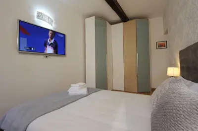 Letto o letti in una camera di Casa Costa Biennale