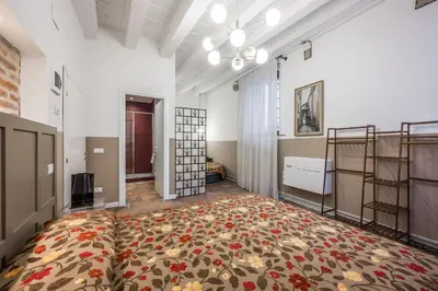 Letto o letti in una camera di Apt Window on Venice
