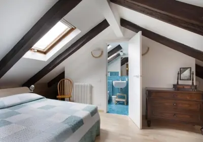 Letto o letti in una camera di Stefano F2 - LOCAPPART