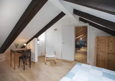 Letto o letti in una camera di Stefano F2 - LOCAPPART
