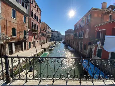 Vista sul fiume nelle vicinanze dell'appartamento