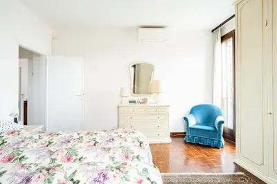 Letto o letti in una camera di Zattere by Bealux Srl