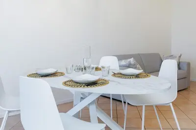 Area soggiorno di Lovely apartment to enjoy Venice