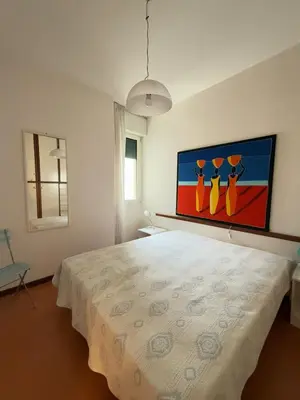 Letto o letti in una camera di RESIDENCE PALMAR -Solo per famiglie -WALTERIGATO APARTMENTS