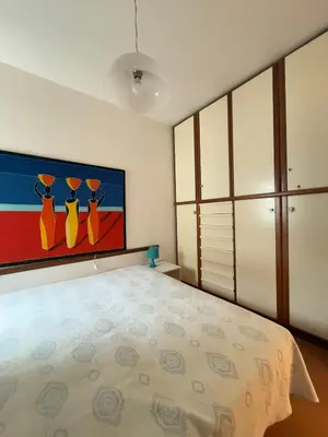 Letto o letti in una camera di RESIDENCE PALMAR -Solo per famiglie -WALTERIGATO APARTMENTS
