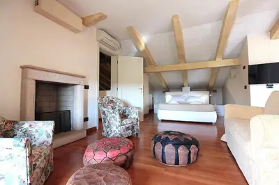 Letto o letti in una camera di Silea Apartments, Pool, Garden, Treviso