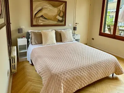 Letto o letti in una camera di Terrazzi su Piazza San Marco