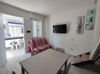 TV o dispositivi per l'intrattenimento presso Villa laura