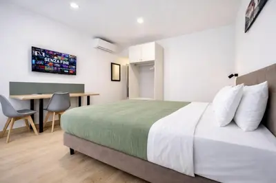 Letto o letti in una camera di Suite da Marsela