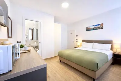 Letto o letti in una camera di Suite da Marsela
