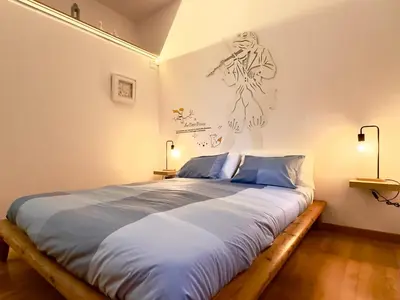 Letto o letti in una camera di Venezia-Mestre Art Apartament Bros#4