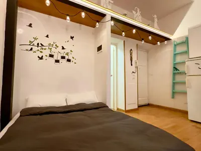 Letto o letti in una camera di Venezia-Mestre Art Apartament Bros#4