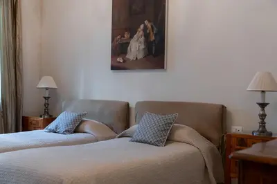 Letto o letti in una camera di Ca' Barbarina 1