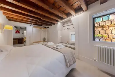 Letto o letti in una camera di Santa Marghe House