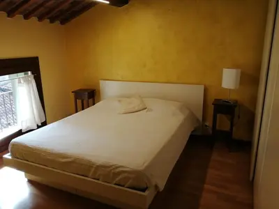Letto o letti in una camera di Attic in the center of Vicenza
