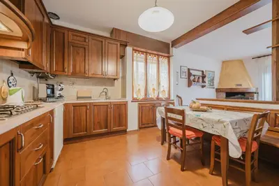 Cucina o angolo cottura di Residence Gerlin - 10 minuti da Valdobbiadene & Parking