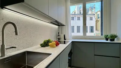 Cucina o angolo cottura di Rialto Prestige Canal View