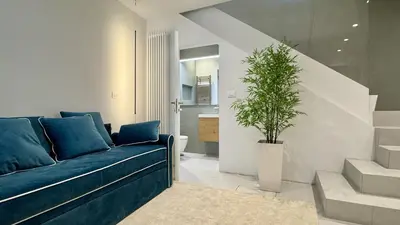 Area soggiorno di Rialto Prestige Canal View