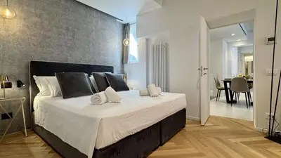 Letto o letti in una camera di Rialto Prestige Canal View