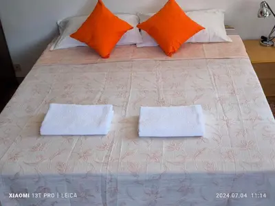 Letto o letti in una camera di 晨光之家