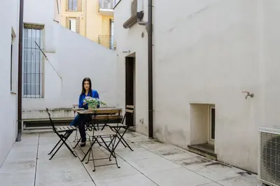 Balcone o terrazza di Yourbanflat Piazza dei Signori 1
