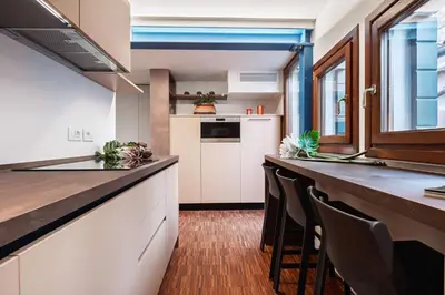 Cucina o angolo cottura di Ca' Vida Terrazze