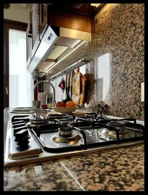 Cucina o angolo cottura di Oasi di pace in centro