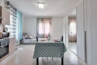 Area soggiorno di Venice Miramare Residence 2