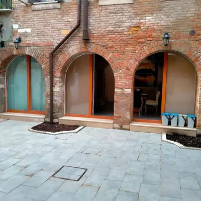 Facciata o entrata di Corte Morandi