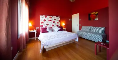 Letto o letti in una camera di Locanda La Candola