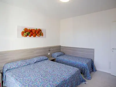 Letto o letti in una camera di Apartment Green Village-2 by Interhome
