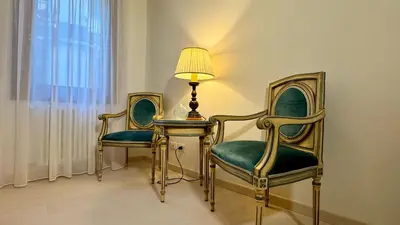 Area soggiorno di Apartment San Marco Rasse