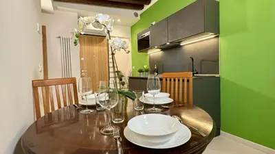 Cucina o angolo cottura di Apartment San Marco Rasse